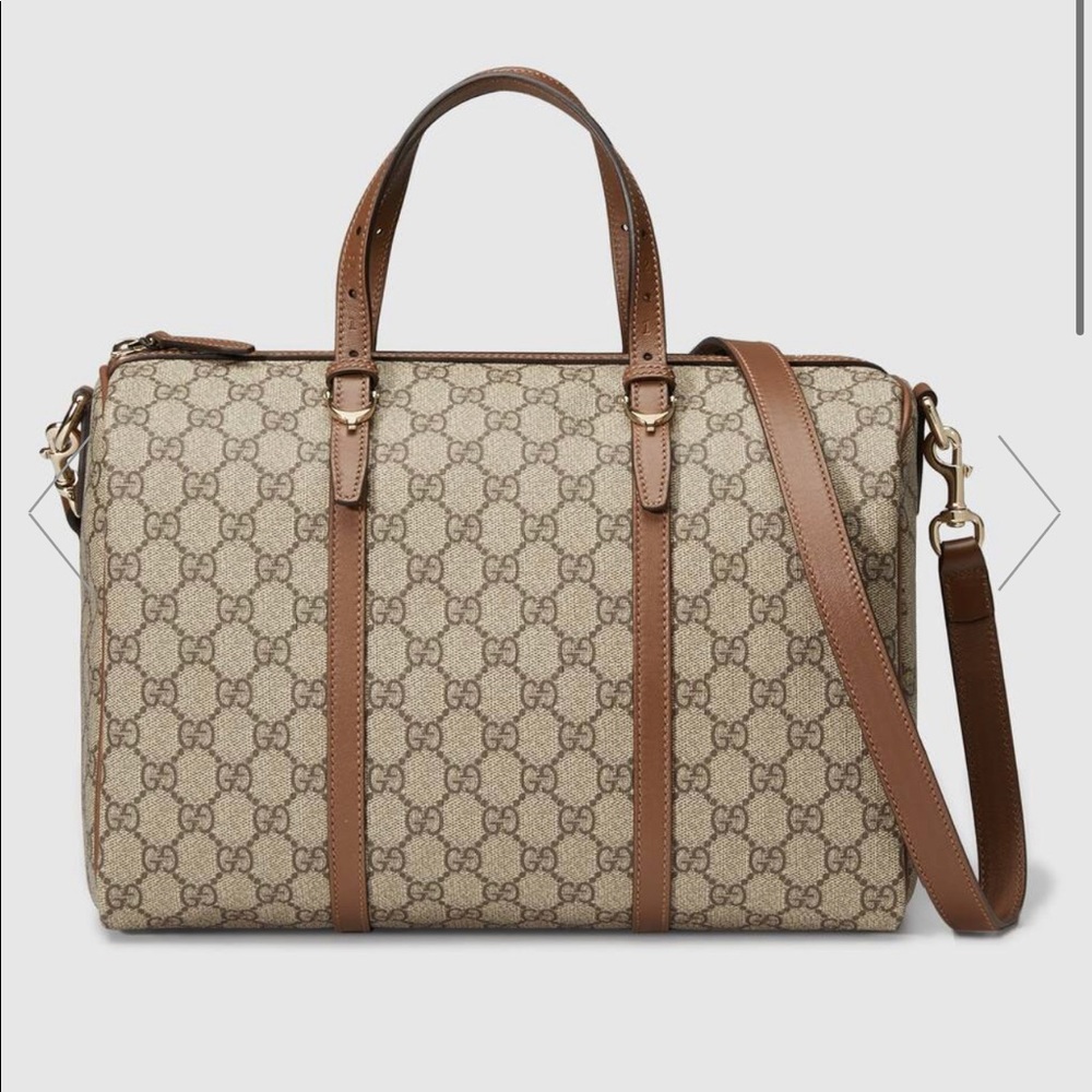 Gucci Nice GG Supreme Boston Bag
